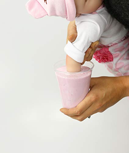 Формовочный прах Лъки Hands 3D Pro с цветен индикатор – Безопасен и бърз Альгинат за оттиска отпечатъци на ръцете и краката