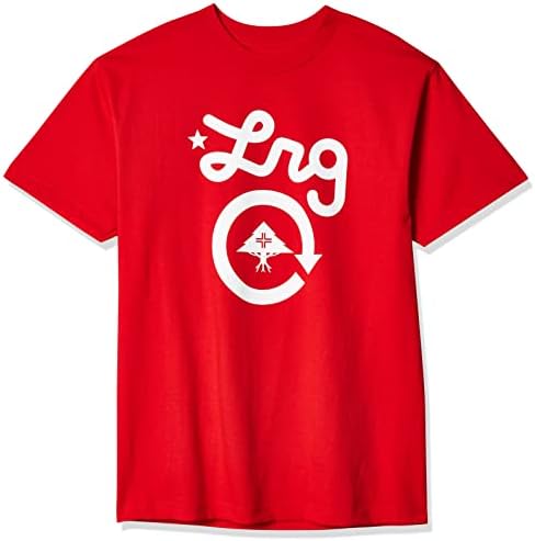 Тениска с логото на мъжкия цикъл на LRG