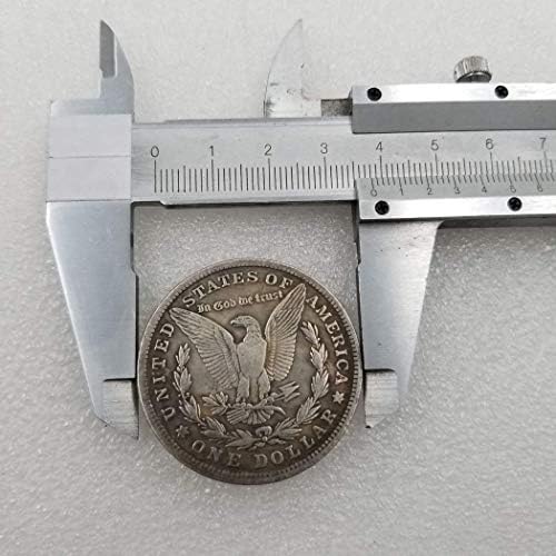 Kocreat 1895-КОПИЕ Долара Морган-Сребърна Монета С Медна покритие-Точно Копие на Старата Оригинална Сувенирни монети до