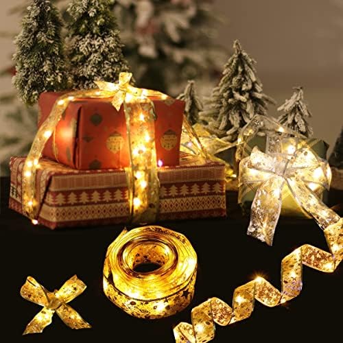 Коледната украса Newyihan, 2 опаковки 6,5-футови 20LED Коледно дърво коледна Ленти, Коледни Коледни Декорации, Лентови тела,