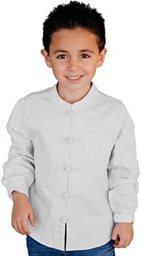 LIONJIE/ Бельо Риза с копчета За момчета Henley, Ежедневни Обикновена Блузи с Дълъг ръкав и Нагрудным джоб,