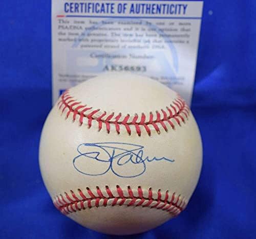 Джим Палмър PSA ДНК Coa Автограф на Американската Лига OAL Подписан Бейзбол 1 - Бейзболни Топки с Автографи