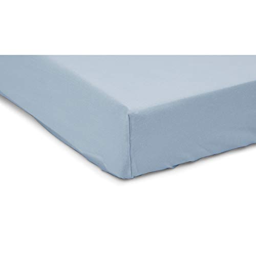Спално бельо Babydoll От Поли-Памучни кърпи за люлката, Светло Синьо, 15 x 33