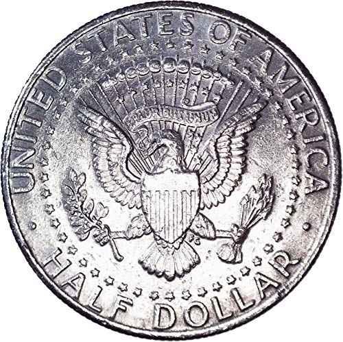 1992 D Кенеди Полдоллара 50 цента На Около необращенном формата на