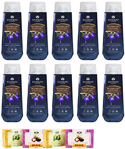 Експресна шампоан DHL 330 Мл В ценови пакети Khaokho Talaypu Butterfly Знп & False Daisy Herbal (10 опаковки) от Thaigiftshop