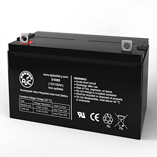 Херметичен оловно-киселинната батерия C & D Dynasty LS12-100 12V 100Ah - това е замяна на марката AJC