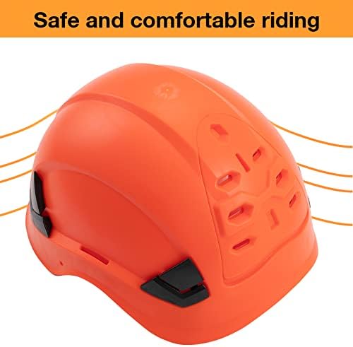 Защитна каска ZIGAJECOL от ABS-пластмаса, 6-Точков Регулируем Вентилирани Каска с Храповиком, Защита на главата,