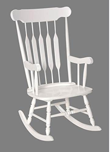 Люлеещи се столове Gift Mark - Класическа дървена люлеещ се стол - Удобен дизайн, подходящ за дневни, спални,