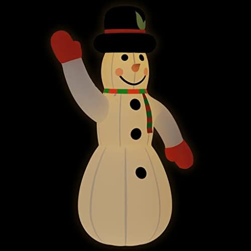 Коледен Надуваем Снежен човек VidaXL със светодиоди 316,9
