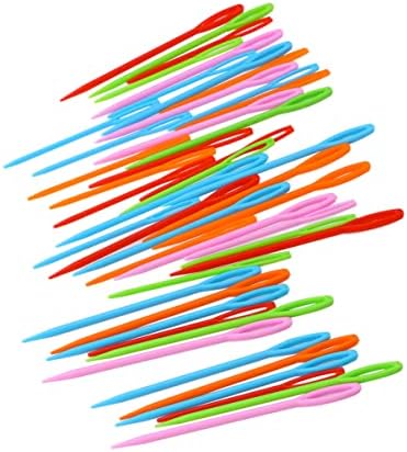 FAVOMOTO См Цветни Игла Големи Възрастни Занаяти Случайно Ширити чрез шнурове Детско Шиене Пластмасови Прежда за Плетене на