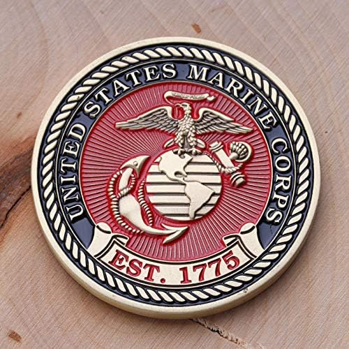 Монета на повикване Втория новобранческого учебния батальон на Морската пехота на САЩ в Сан Диего - 2nd BN San Diego - Учебни
