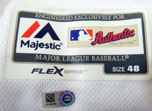2019 Pittsburgh Pirates Ray Searage 54 Използвана В играта Бяла Риза 150 Кръпка 48 03 - Използвани В играта Тениски MLB
