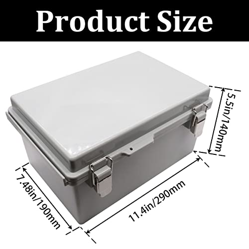 Разпределителните кутия с капаче от неръждаема стомана Seamaka, Водоустойчив Пластмасов Разпределителните скоростна