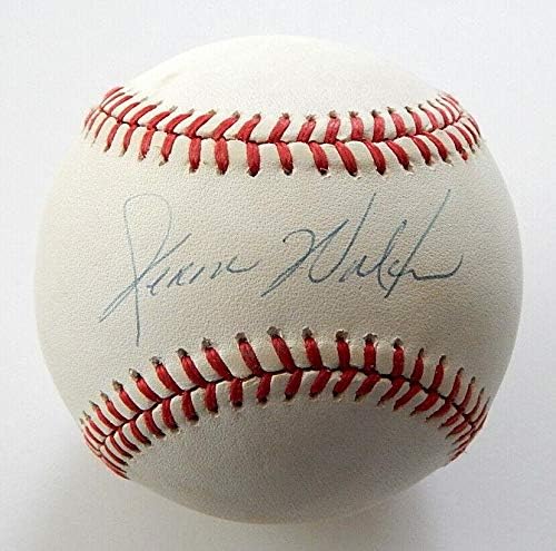 Джером Уолтън подписа Автограф Роулингса Официалния бейсбольному Автографу NL - Бейзболни топки с автографи
