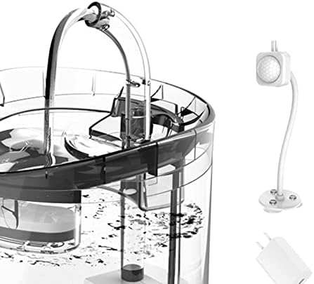Автоматично дозиране система на Чешмата за вода Leefasy Water Dog Fountain за Малки и Средни Кучета, Индукционный