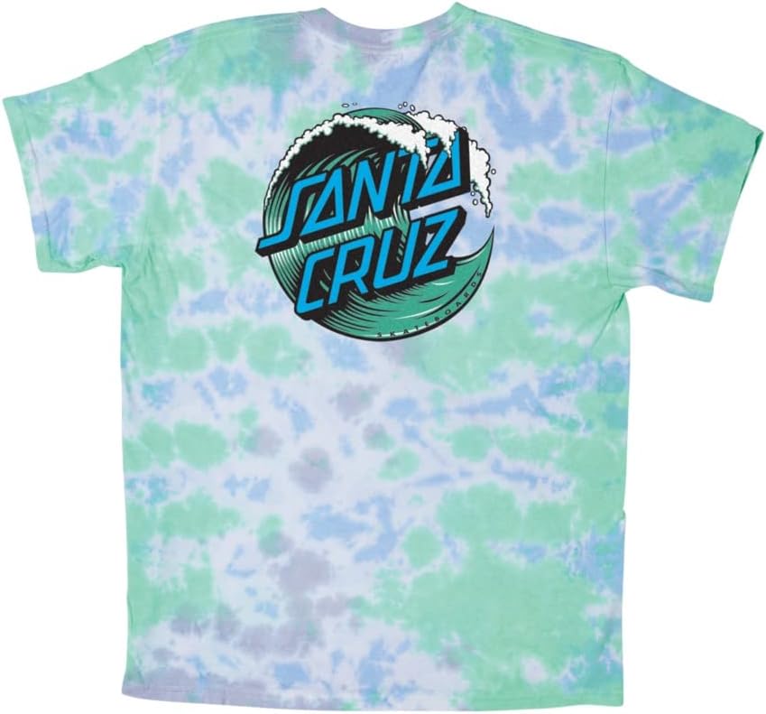 Мъжки t-shirt SANTA CRUZ S/S, t риза за каране на кънки в вълнообразни грах