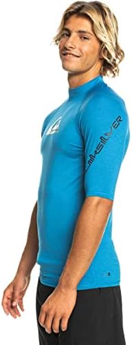 Мъжки стандартна тениска за сърфиране Quiksilver All Time Сс с къс ръкав Rashguard Surf Shirt