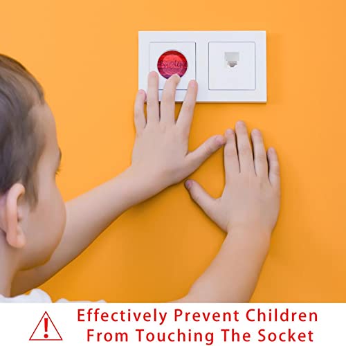 Капачки за контакти LAIYUHUA За защита от деца на 24 Опаковка Устойчива на електрическа вилици | Пластмасови капачки за контакти