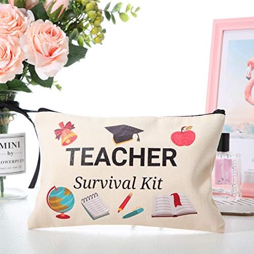 Friend 10 бр. торба за подаръци учител, Козметични чанти, чанта за грим учители, чанта за моливи, Пътен Калъф