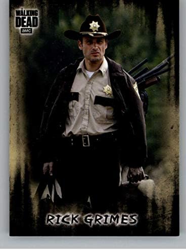 Търговската картичка Рика Граймса Topps Walking Dead Hunters и the Hunted 1 2018 Topps Търговска картичка Рика Граймса