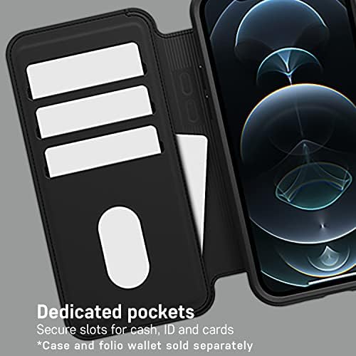 Комплект OtterBox за iPhone 13 - Navy Captain: серия Symmetry + Противомикробный калъф с MagSafe + Стилен портфейл-награда