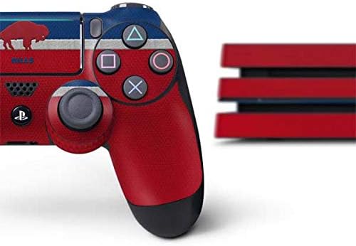Игри кожата Skinit Decal, Съвместим с конзола PS4 Pro и комплект контролери - Официално Лицензиран ретро дизайн