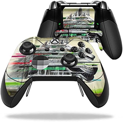 Кожата MightySkins е Съвместим с контролера на Microsoft Xbox One Elite - Wolf Family | Защитен, здрав и уникален винил калъф
