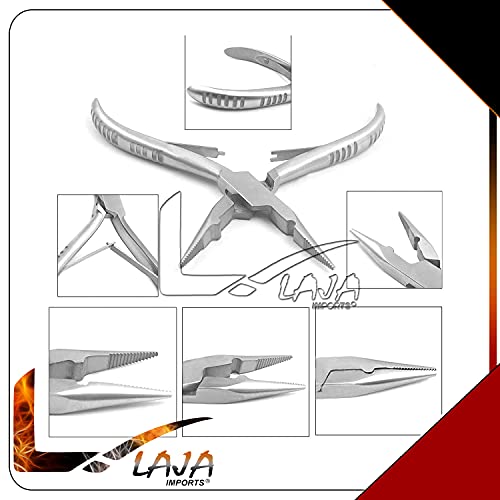 LAJA Внася Професионален набор от инструменти за изграждане на коса с микро ринг-Апликатор-Клещи.