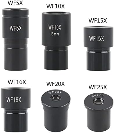 Комплект аксесоари за микроскоп за възрастни 2 бр./компл. WF5X, WF10X, WF16X, WF20X, WF25X, WF30X, Аксесоари с Диаметър