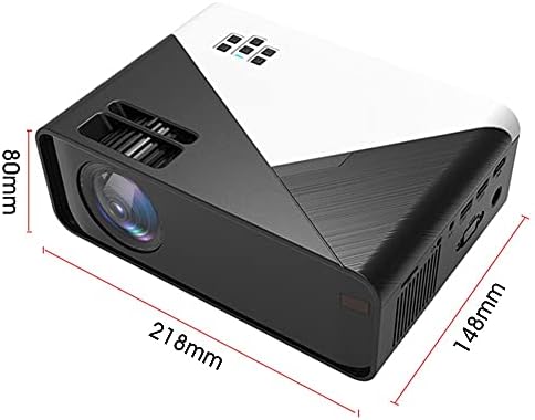 Мини проектор CLGZS 3500 Лумена С поддръжка на 720P led проектор 1080P, съвместима със система за домашно кино (Размер: