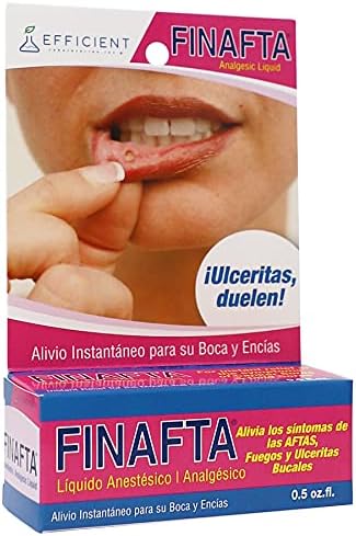 Финафта - Перорален упойка за лечение на язва и раздразнения на устната кухина и на венците (опаковка от 2 броя)