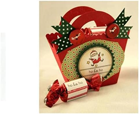 Преносима Подарък Кутия Метални Щанцоване, свети валентин Коледен Подарък Кутия шоколадови Бонбони Сватбена Картичка