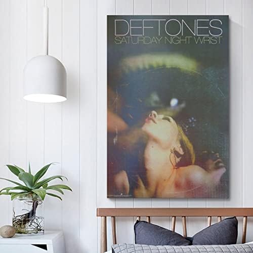 BAOBAOSHU Deftones Плакат Saturday Night Наручная корица на албум на Рок-групата Плакат Декоративна Живопис на Платно