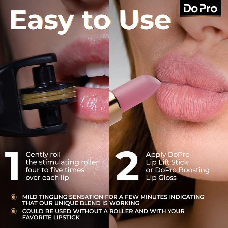 DoPro Lift Lip Stick Стик за увеличаване на обема на устните с Антивозрастным стимулиране на валяк, Придающий
