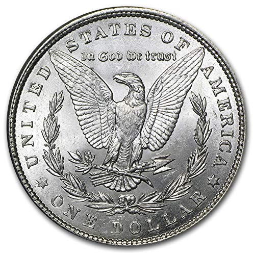 Сребърен долар Морган 1886 година на издаване, 1 Диамант , Без да се прибягва