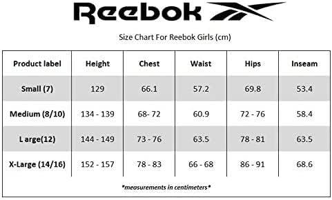 Активни шорти Reebok за момичета - Спортни шорти от Ликра с висока Талия За практикуване на йога в салона
