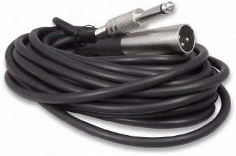 Във вашия кабел магазина се Съхранява 50-крак XLR-штекерный 3-пинов кабел за моно микрофон 1/4 , Небалансираното