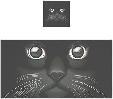 Комплект хавлиени Кърпи, Black Cat Памучни Хавлии за Баня Декоративен Комплект Кърпи за баня-1 кърпи за баня 1