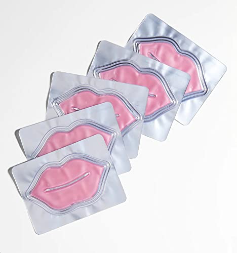 Овлажняващи и хранителни Гидрогелевые маска за устни Cala с колаген и екстракт от розов цвят, подходящ за