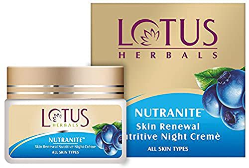 Подхранващ Нощен крем За възстановяване на кожата Lotus Herbal Nutranite, 50 г