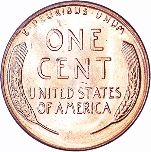 Линкълн Пшеничен Цент 1955 година на Издаване 1C Блестящ Необработен