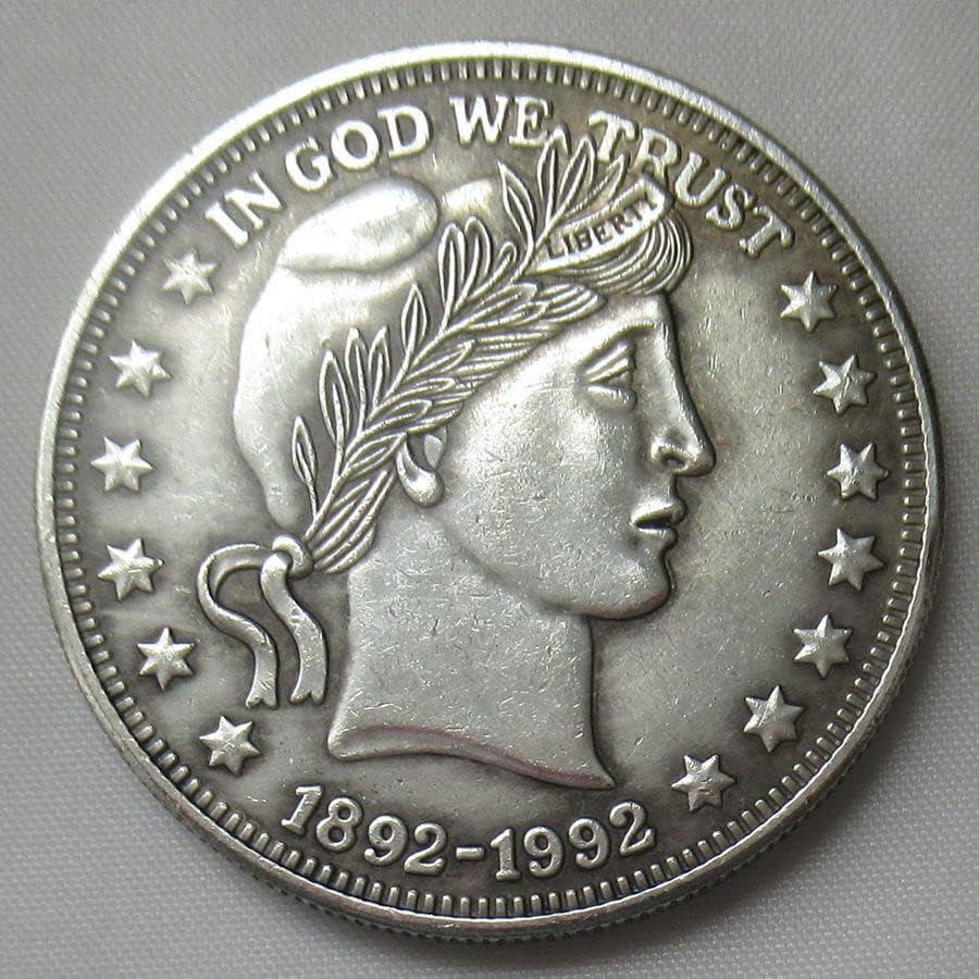 Американски Фризьор Е Чужда Реплика Сребърно Покритие Възпоменателна Монета