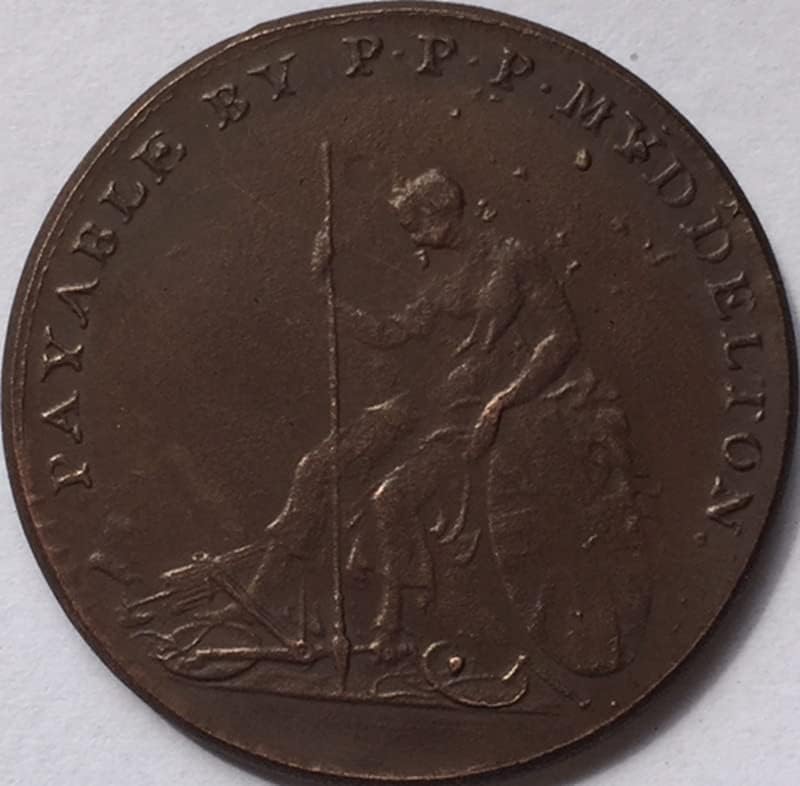 1796 Възпоменателни монети на САЩ Изготвяне на Монети От Мед Антични Монети Чуждестранни Възпоменателни монети,