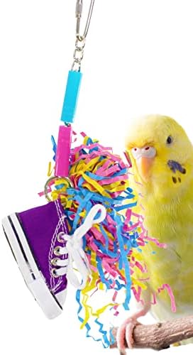 Bonka Bird Toys 1717 Shoo Shred Птица Играчка Папагал Занаят клетка Клетки за Папагали папагали. Качеството на продуктите