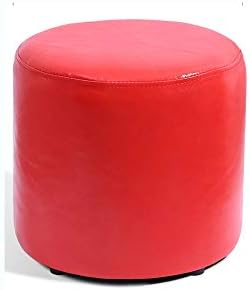 Столче за съхранение на EYHLKM Може да седи Цветна Кожена Пейка за обувки с Капак Кутия за съхранение на Играчки Табуретка