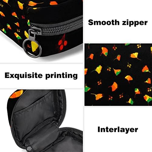 Чанта за съхранение на Хигиенни Кърпички от Падналите листа на Гинко, Преносим Чанта за Месеца, Чанти, възглавнички