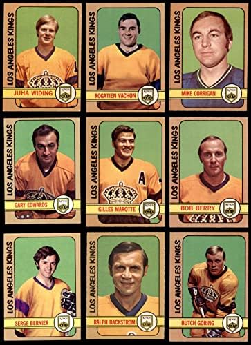 1972-73 О-Пи-Джи Лос Анджелис Кингс В екипа на сет Лос Анджелис Кингс - Хокей (сет) EX/MT+ Кингс - Хокей на лед
