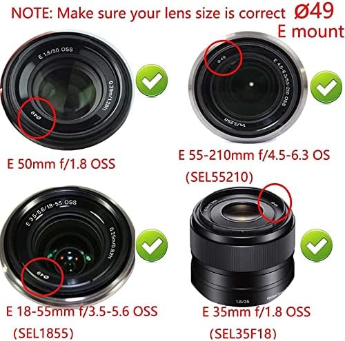 MOSTOS; Предлага капачки за обективи Superior® за всички модели и размери фотоапарати (49 мм, за Tamron)