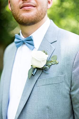 Мъжки Предварително Обвързани Вратовръзки-пеперуди AWAYTR за Сватбени партита, Модни Обикновена Регулируеми