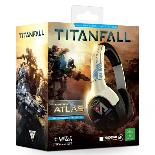 Turtle Beach Titanfall Ear Force Atlas Официалната Детска Слушалки Xbox One за PC, Xbox 360